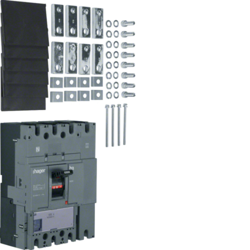 Роз'єднувач h400-h630, In=630А, 4п