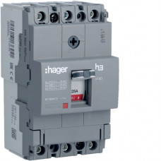 Автоматичний вимикач x160, In=25А, 3п, 18kA, Тфікс./Мфікс.