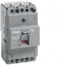 Автоматичний вимикач x160, In=80А, 3п, 18kA, Тфікс./Мфікс.