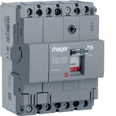 Автоматичний вимикач x160, In=160А, 4п, 18kA, Тфікс./Мфікс.