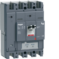 Автоматичний вимикач h3, x630, In=400A, 4п, 50kA, TM