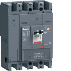 Автоматичний вимикач h3+, P630, In=630A, 4п, 50kA, LSI