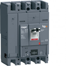 Автоматичний вимикач h3+, P630, In=400A, 4п, 40kA, Energy
