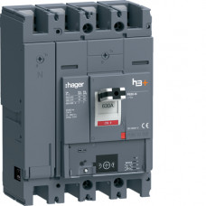 Автоматичний вимикач h3+, P630, In=630A, 4п, 40kA, Energy