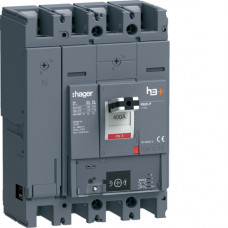 Автоматичний вимикач h3+, P630, In=400A, 4п, 110kA, Energy
