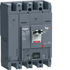 Автоматичний вимикач h3+, P630, In=630A, 4п, 110kA, Energy