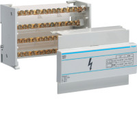 Блок розгалужуючий In=125A, 4п, 7,5мод., вхід 1х35 вихід 1х25 + 10х16мм2