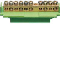 Клема захисна з тримачем 5x16+5x10мм2