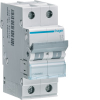 Автоматичний вимикач 2P 6kA C-16A 2M