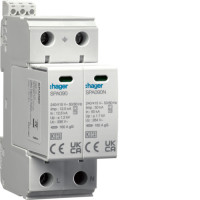 Розрядник (ПЗІП) T1+T2 2P 25kA 1,2kV TN-S TT +дод.контакт