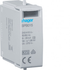 Вставний модуль T2 L-N Uc 275V Imax 40kA Up 1.35kV