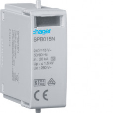 Вставний модуль T2 N-PE Uc 260V Imax 40kA Up 1.5kV