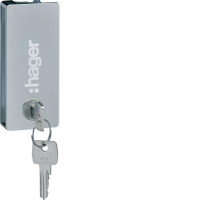 Ручка з замком в прозорі двері щитів VEGA