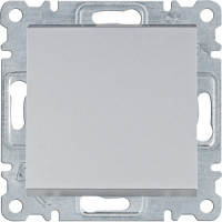 Вимикач універсальний Lumina, срібний, 10АХ/230В