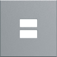 Накладка для розеток USB Lumina/Gallery, срібна