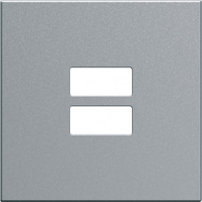 Накладка для розеток USB Lumina/Gallery, срібна